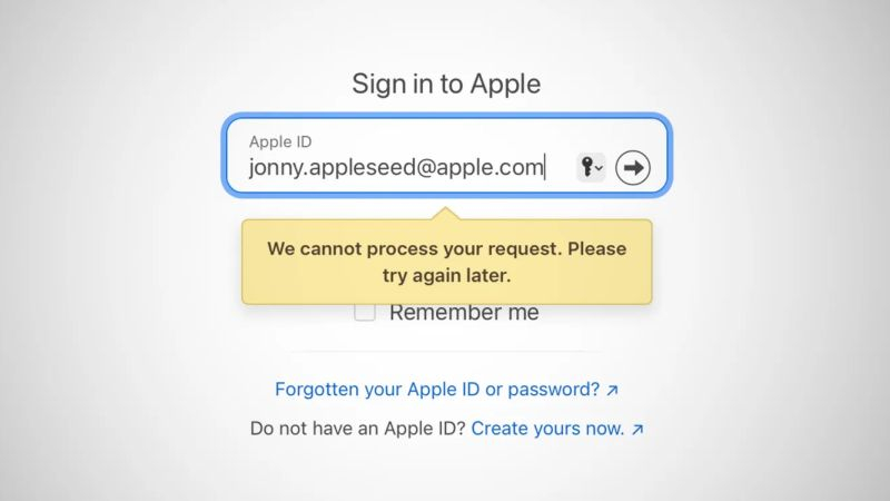 Пользователи устройств Apple столкнулись с массовыми проблемами при входе в аккаунт Apple ID