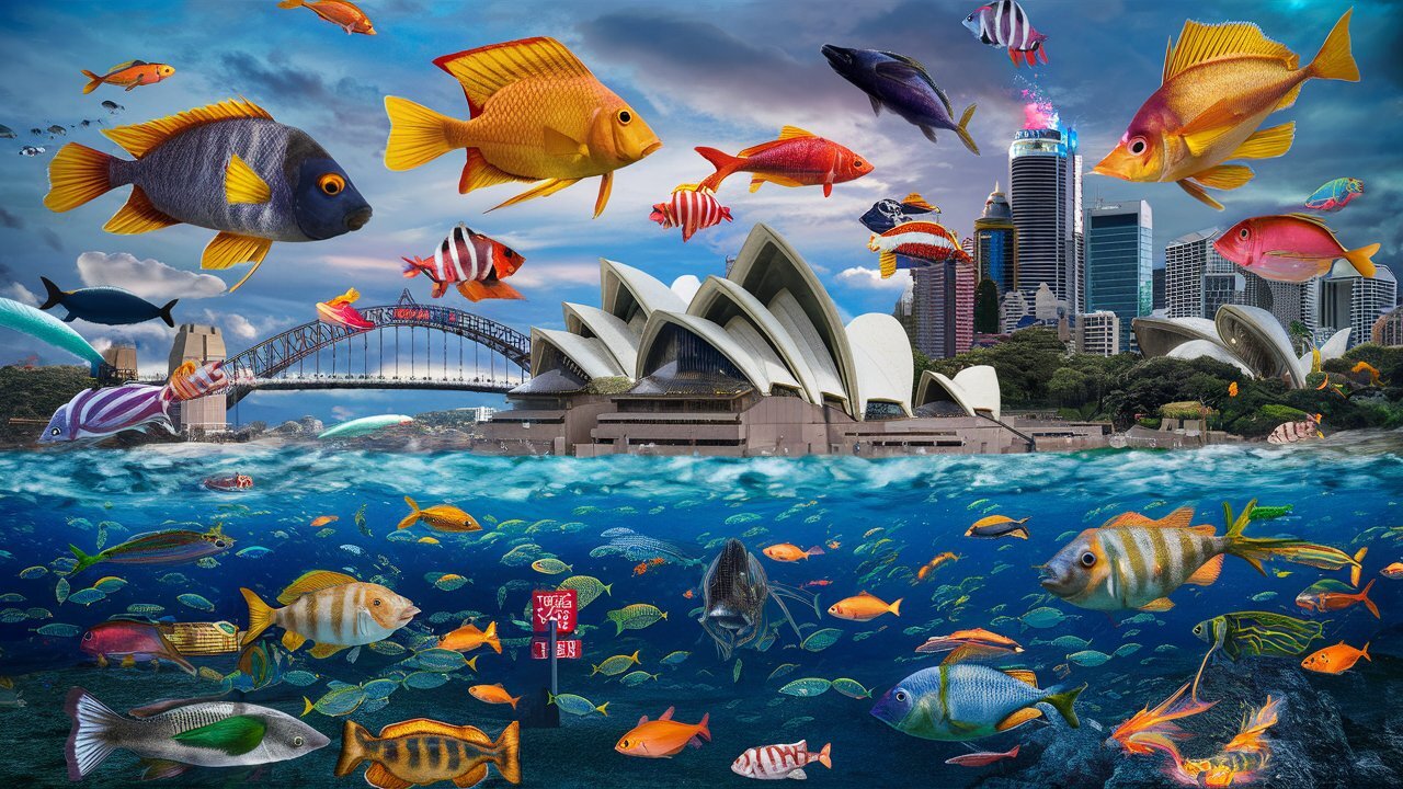 Тропические рыбы начали захватывать Австралию